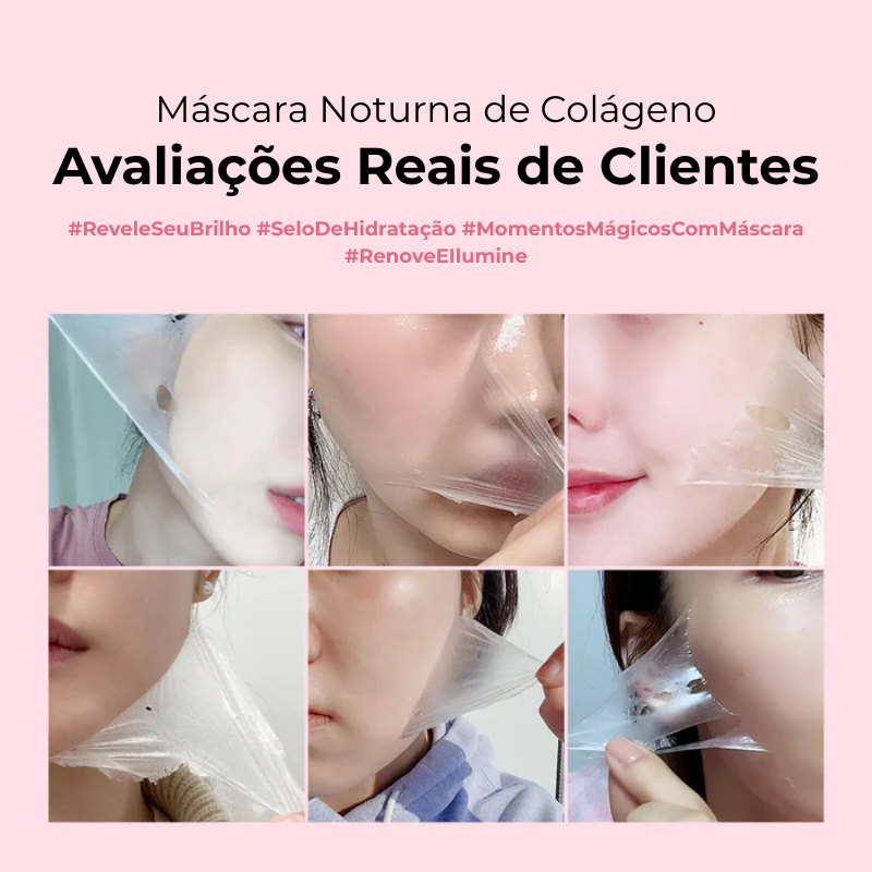 Máscara Noturna Reparadora com Colágeno