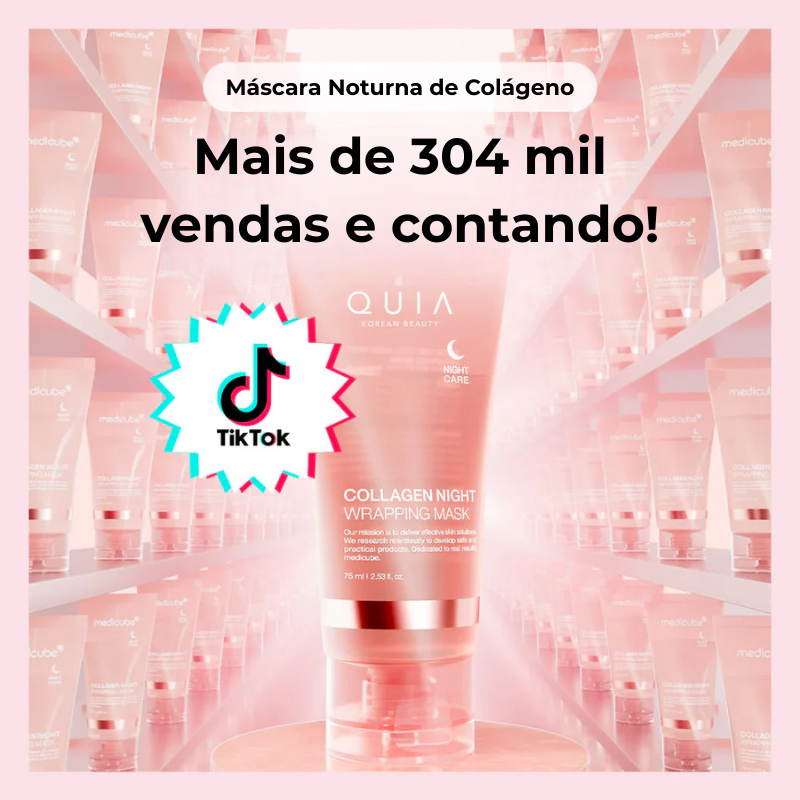 Máscara Noturna Reparadora com Colágeno
