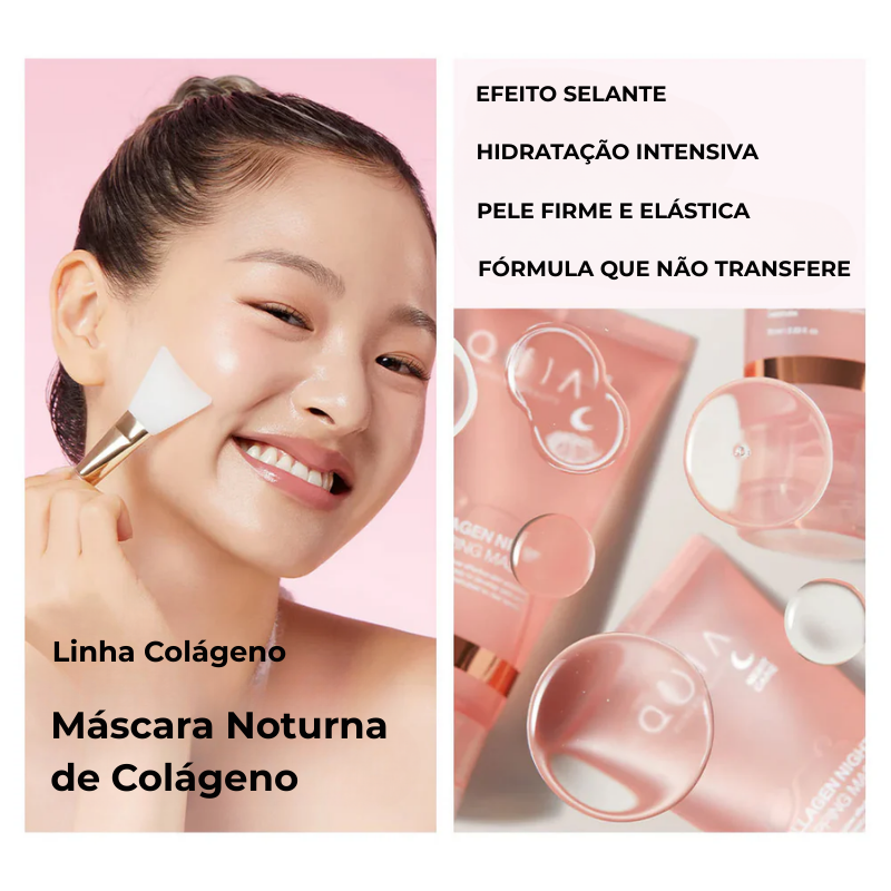 Máscara Noturna Reparadora com Colágeno
