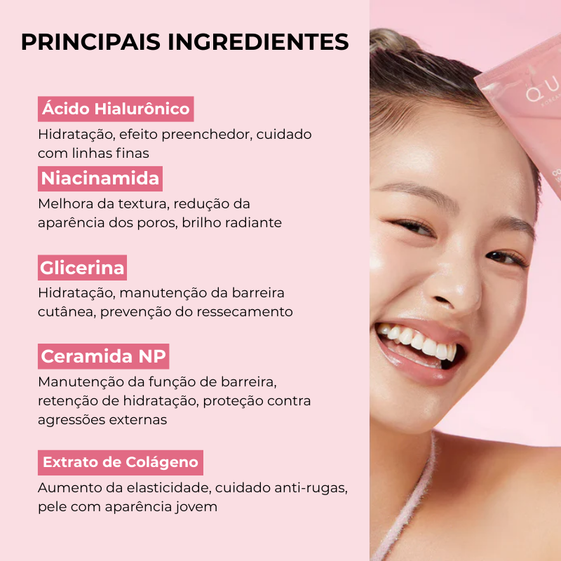 Máscara Noturna Reparadora com Colágeno