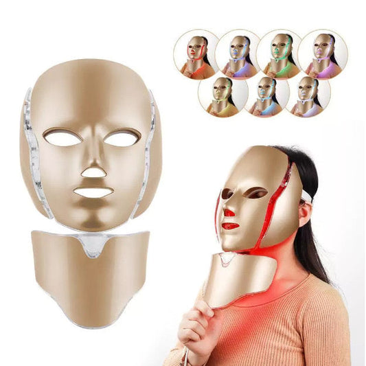 Máscara Facial LED com 7 cores
